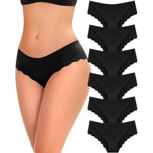 Seamless Cheeky Underwear Women Low Rise Bikini Panties S-XL